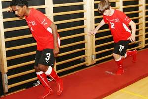 Football youth fit thanks to kybun mat